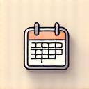 Calendar and computer icon for online booking