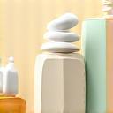 Illustration of diverse plant milk cartons: oat, almond, coconut, pea.